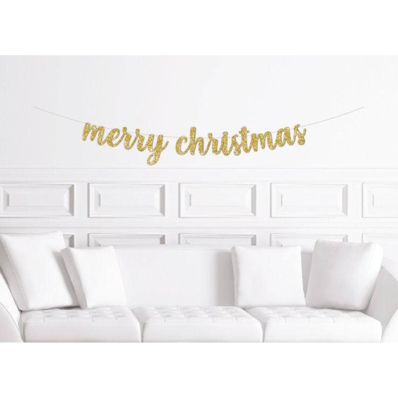 Merry Christmas Bunting Garland