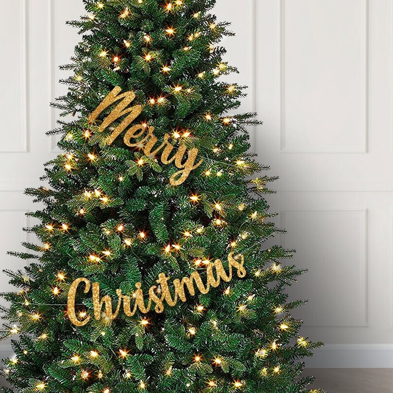 Merry Christmas Tree Banner