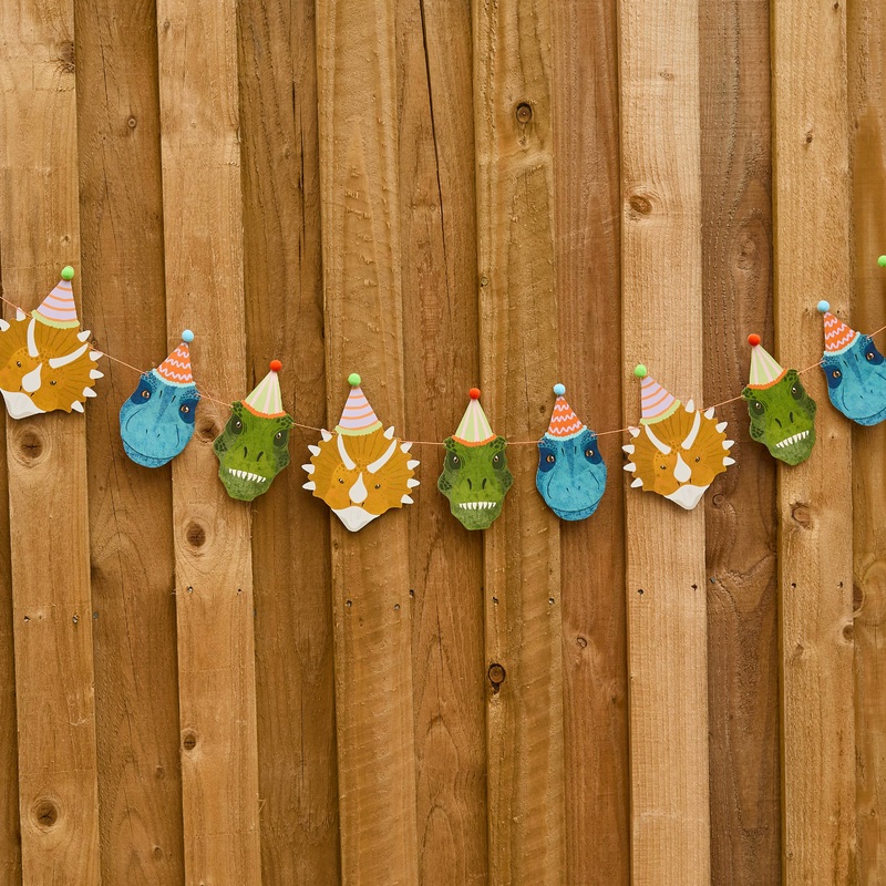 Party Dinosaur Garland 4m
