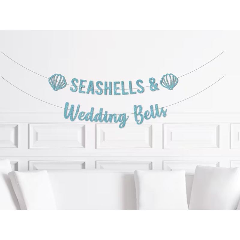 Seashells & Wedding Bells Banner