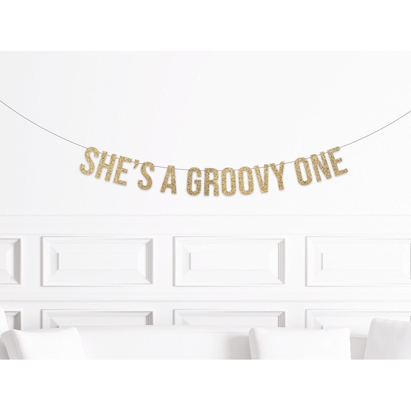 She's a Groovy One Banner