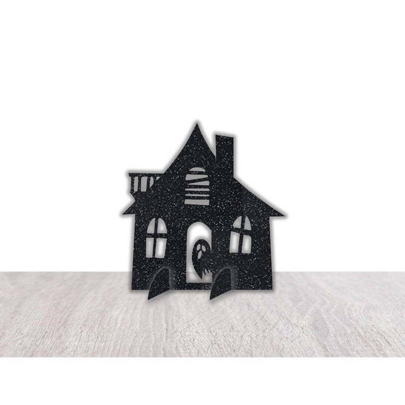 Small Haunted House Centerpiece