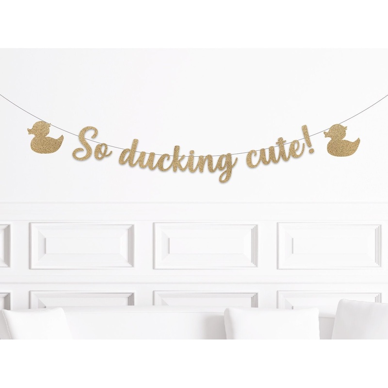 So Ducking Cute Party Banner
