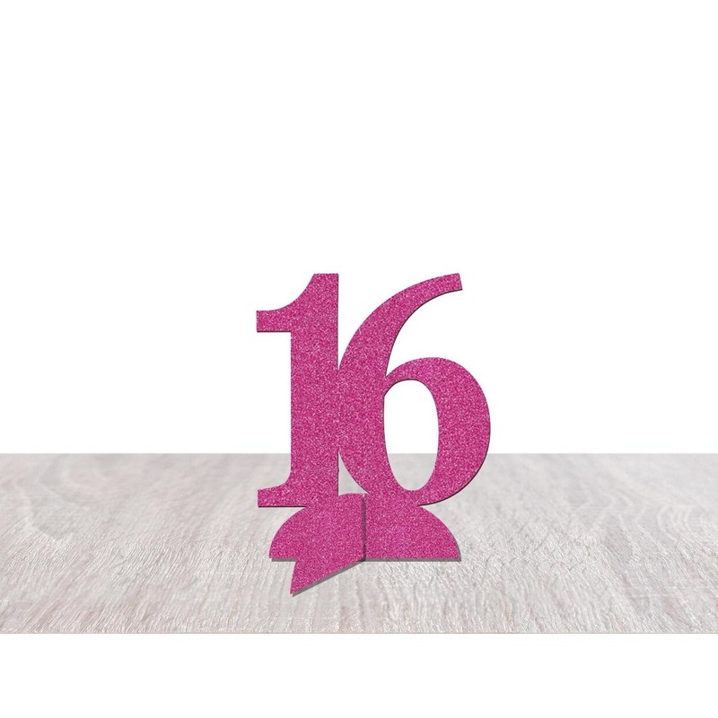 Sweet 16 Table Centerpiece