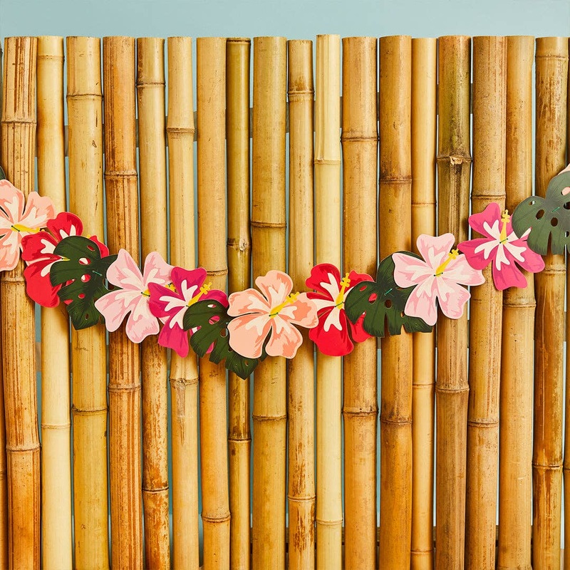 Tropical Flower Garland 2m