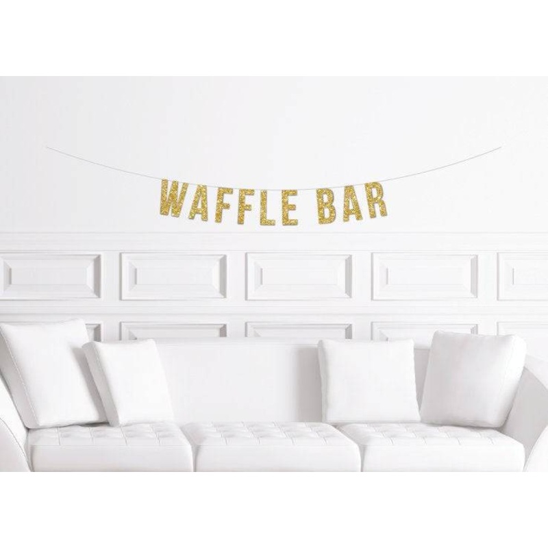 Waffle Bar Brunch Banner