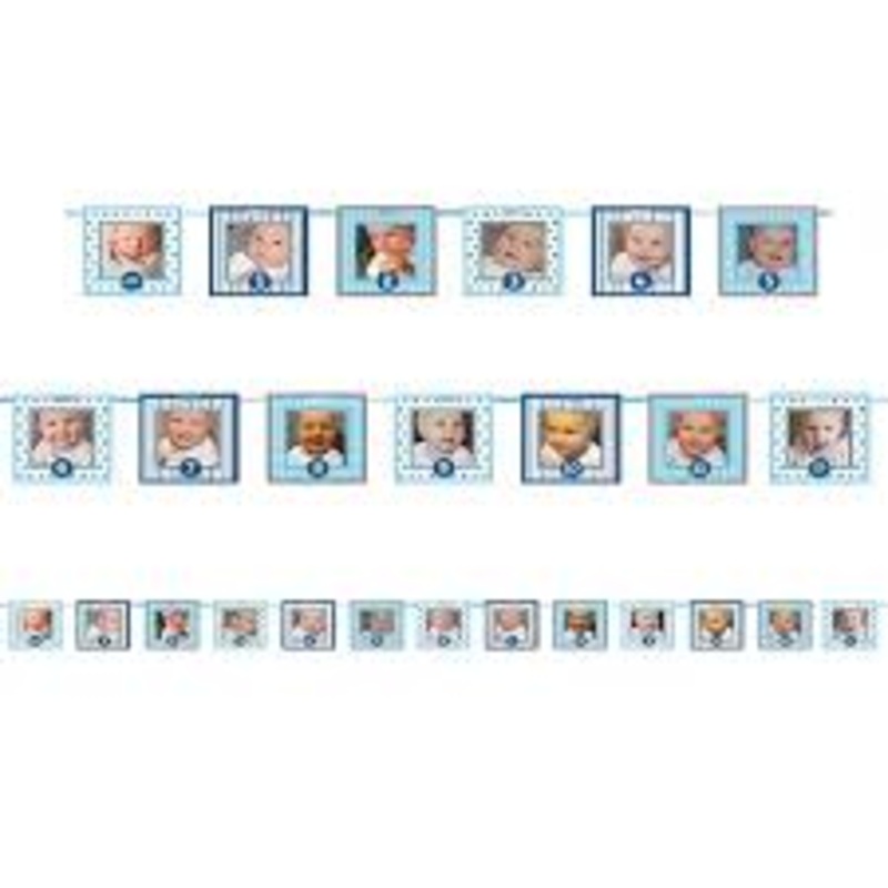 BABY PHOTO BANNER - BOY