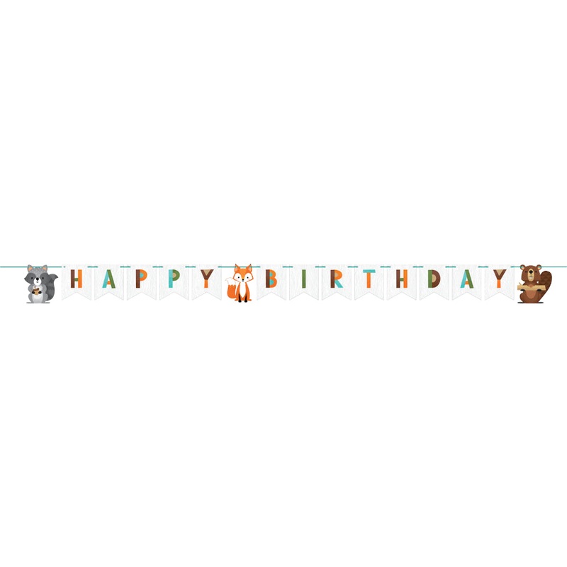 Banner - Woodland Animals