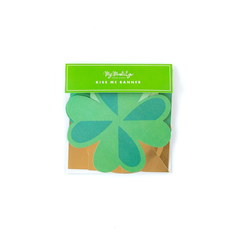 Kiss Me St. Patrick's Day Banner