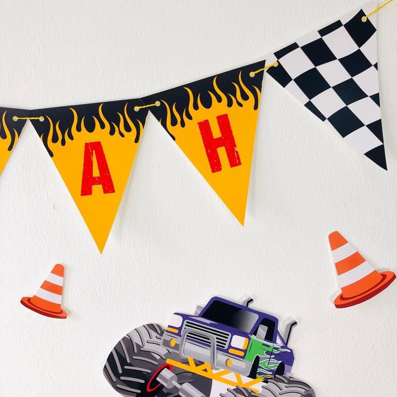Monster Truck Banner