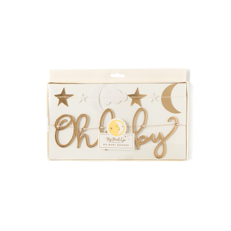 "Oh Baby" Banner Set