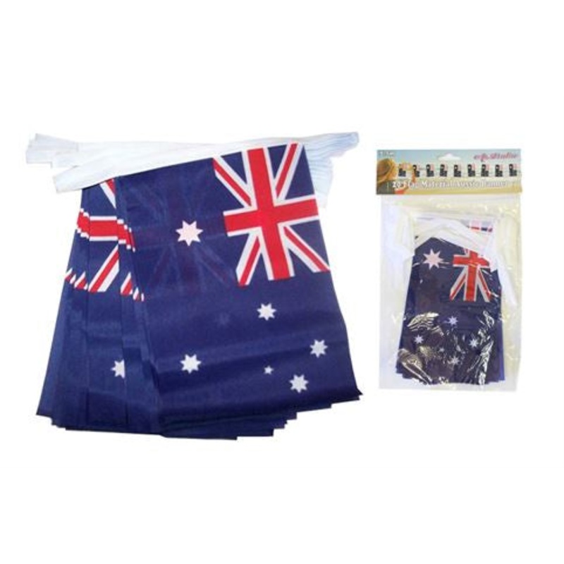 Aussie 20 Flag Banner 5.7 m
