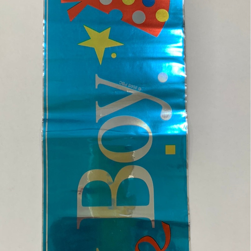 Birthday Boy Banner - 4.5m