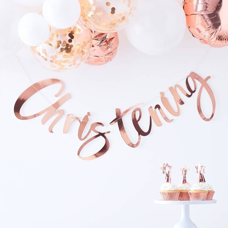 Ginger Ray Christening Bunting