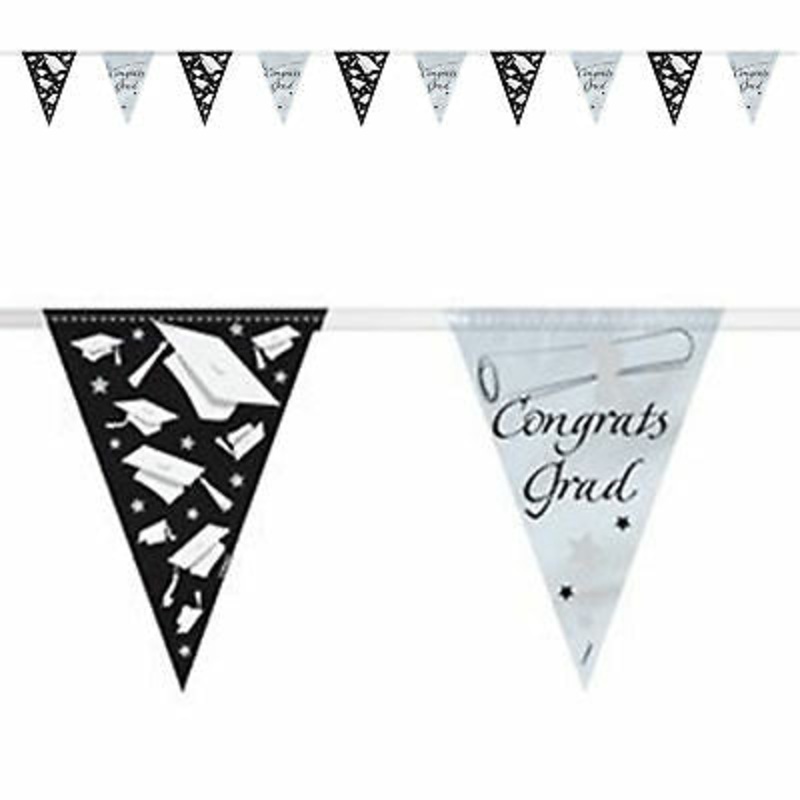 Grad Cap Flag Banner (2.74m)