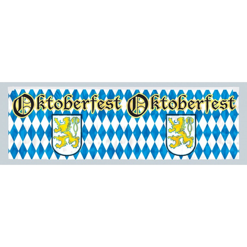 Oktoberfest Metallic Banner