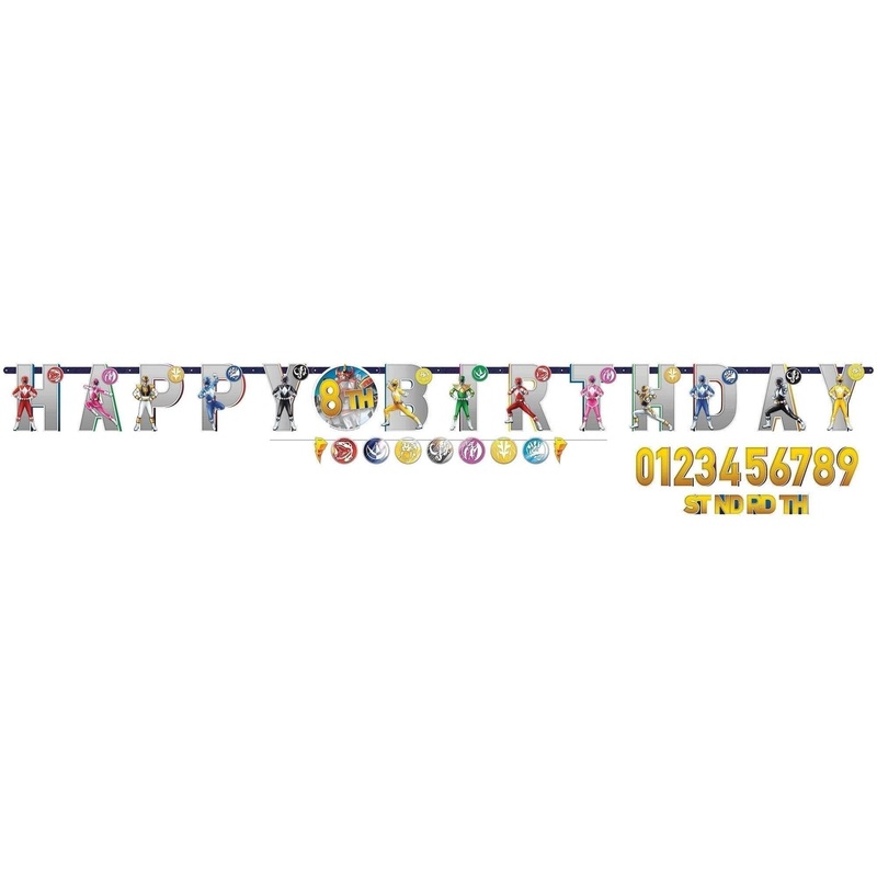 Power Rangers Classic Banner Kit