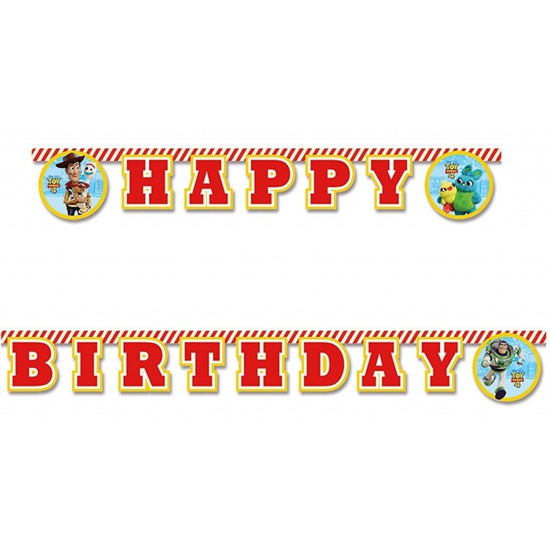 Toy Story Paper Letter Banner