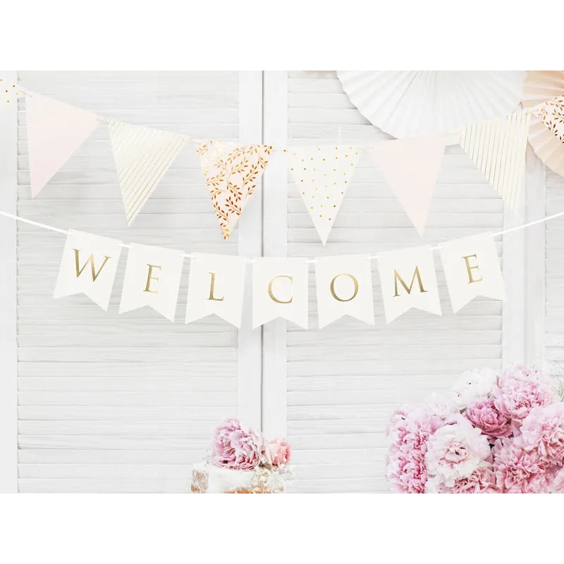 Welcome Bunting Banner