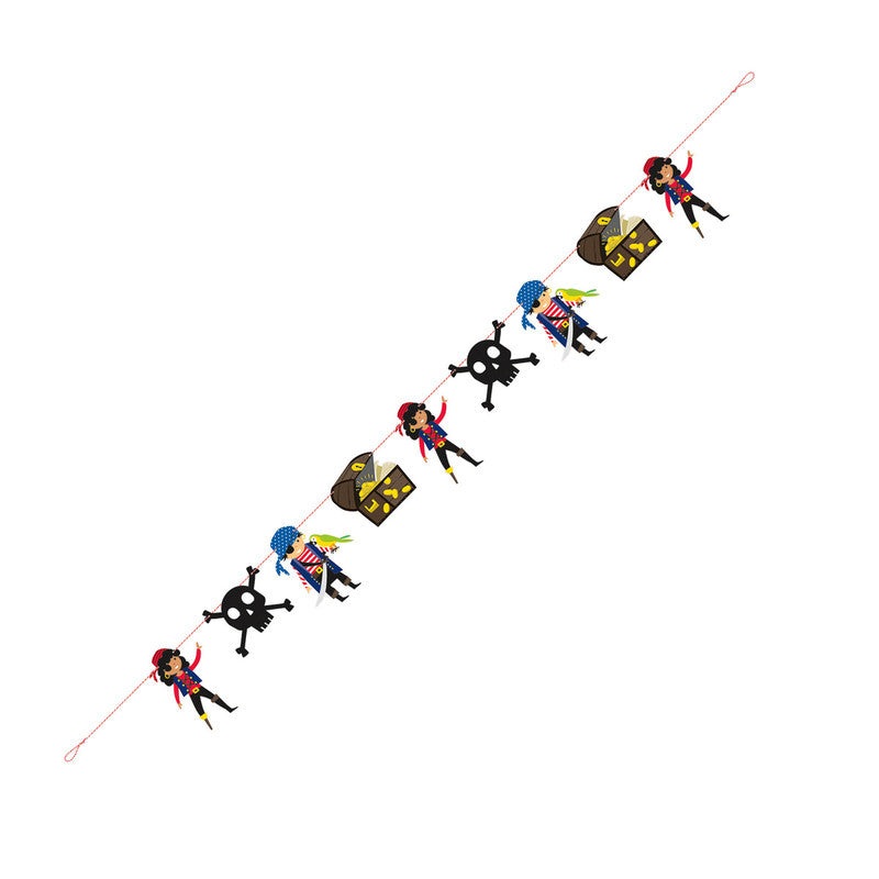 Ahoy Pirate Garland 2.13m Each