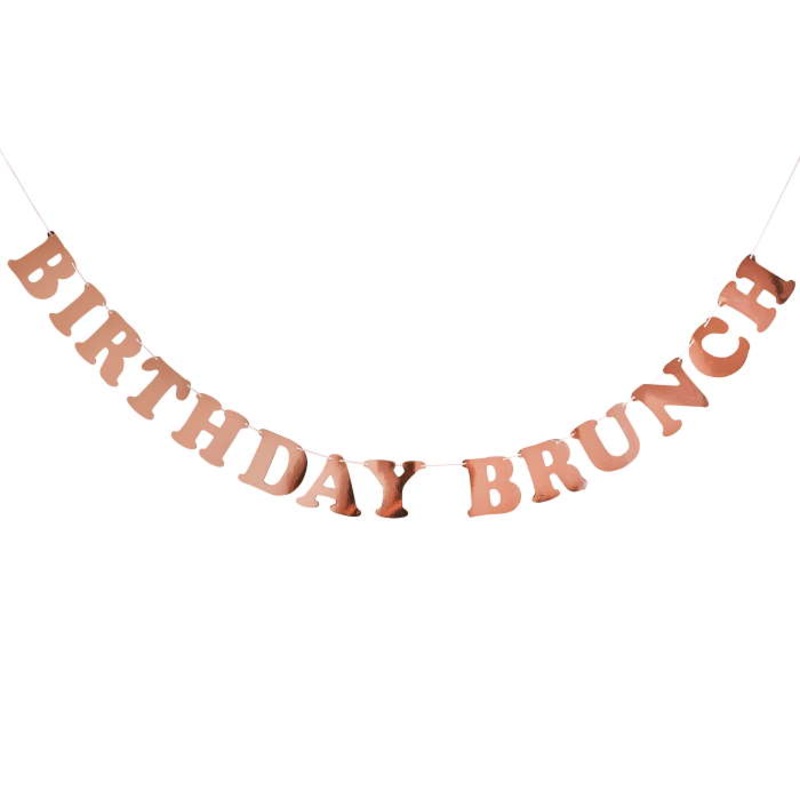 Birthday Brunch Banner 2 metres