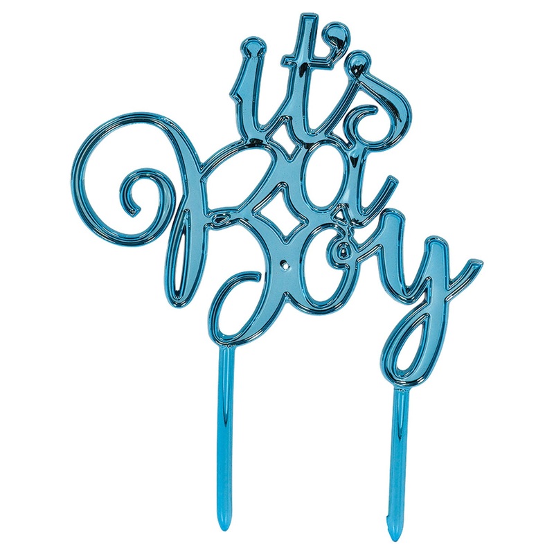 Boy Plastic Cake Topper