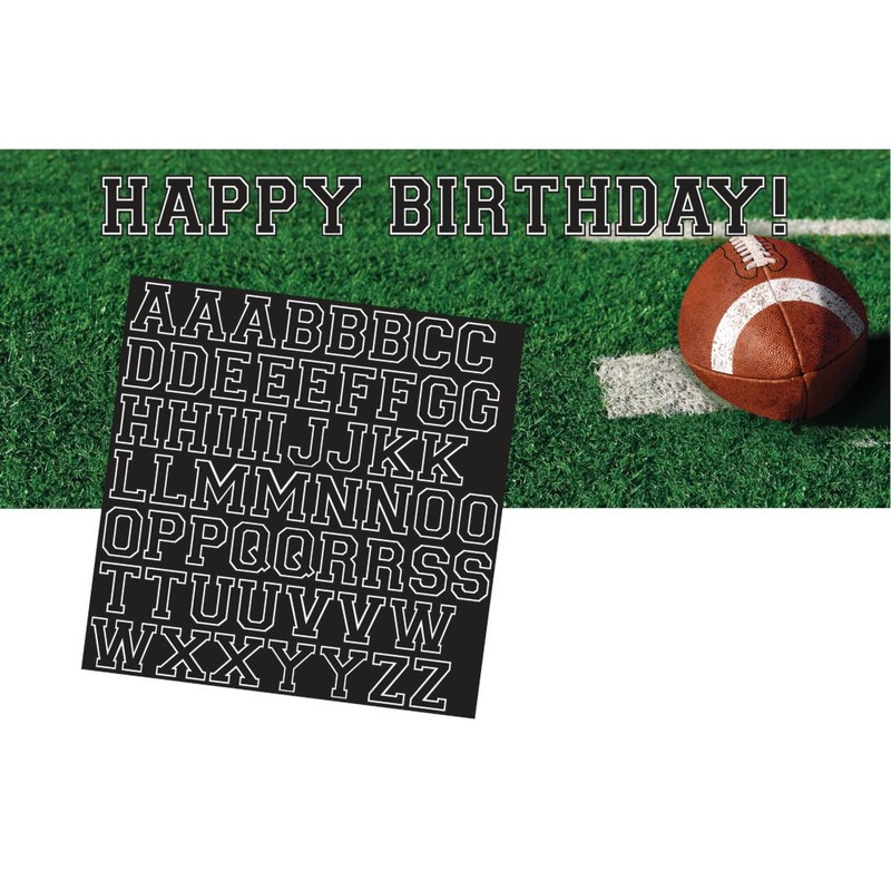 FOOTBALL GIANT BANNER 1 CT.