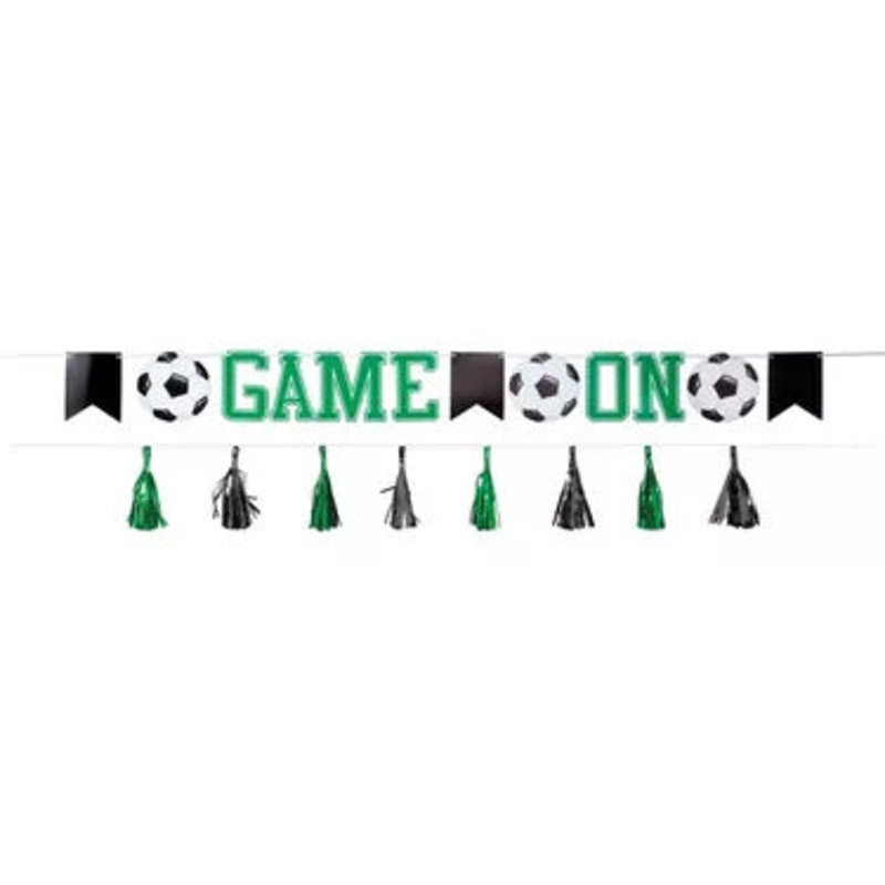 Game On Soccer Banner