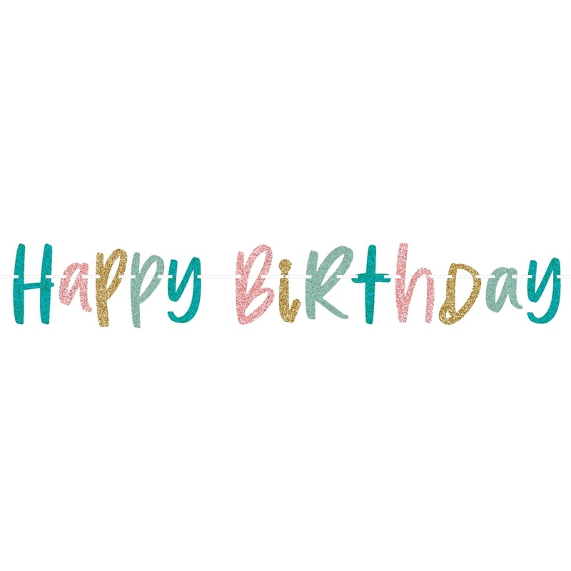 Happy Bright Birthday Banner