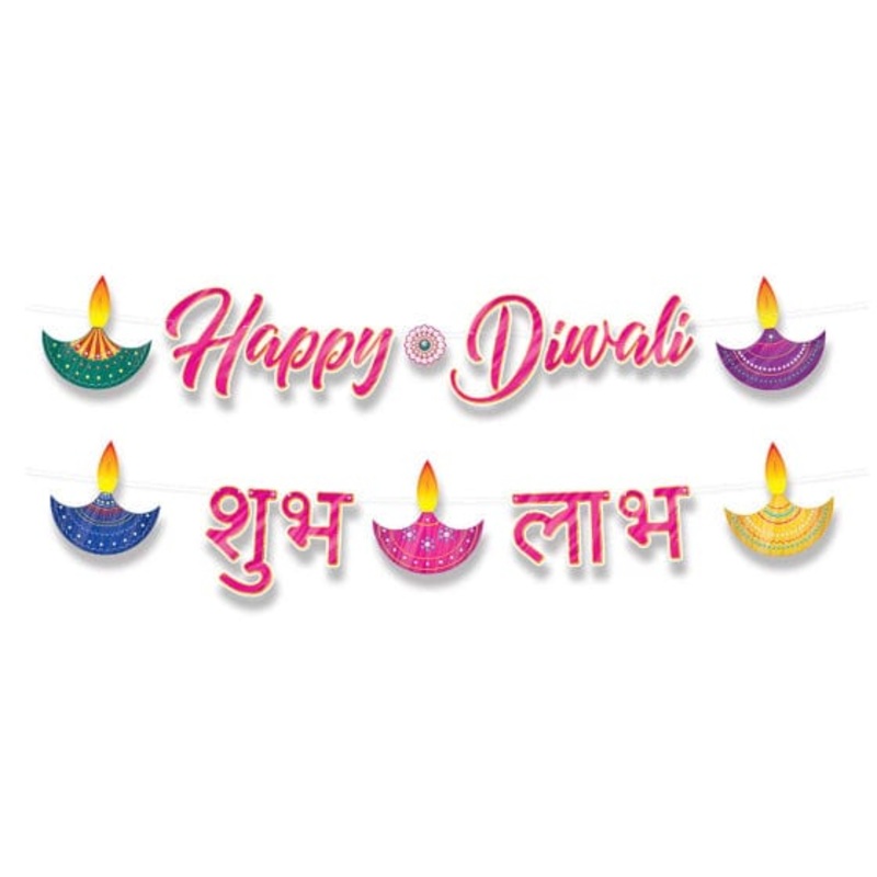 Happy Diwali Banner 152cm Each
