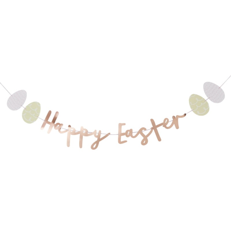 Happy Easter Egg Banner 2 Metres