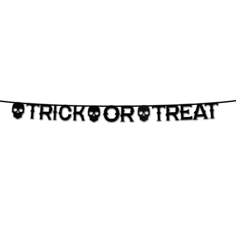 Trick or Treat Letter Banner