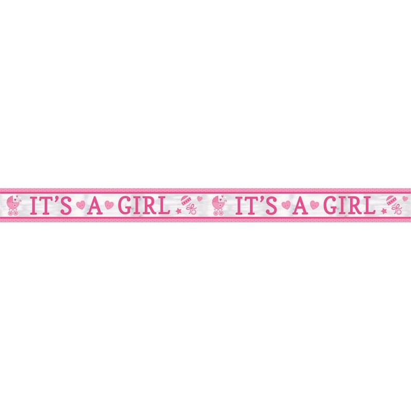 Baby Girl Banner - Foil