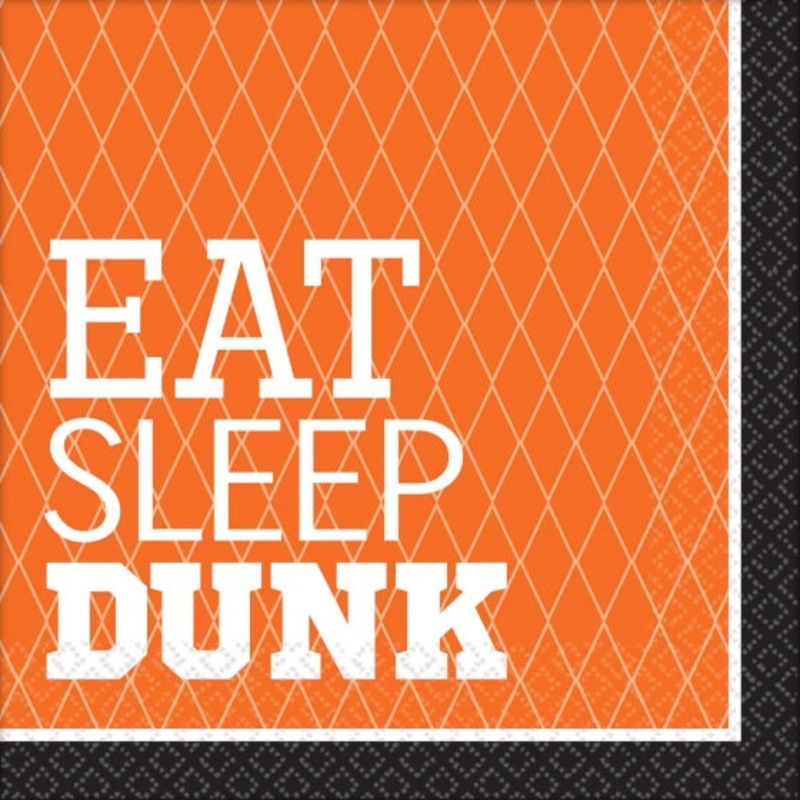 Basketball Lunch Napkins 36pk
