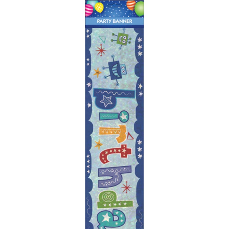 Birthday Boy Banner Each