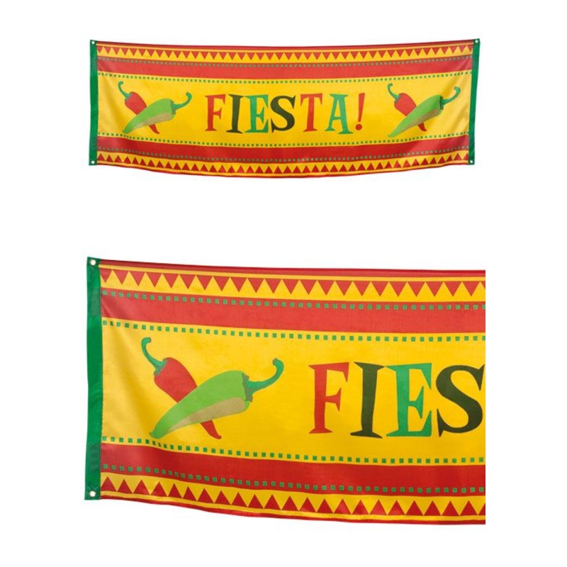 Fiesta Fabric Banner - 2.2m