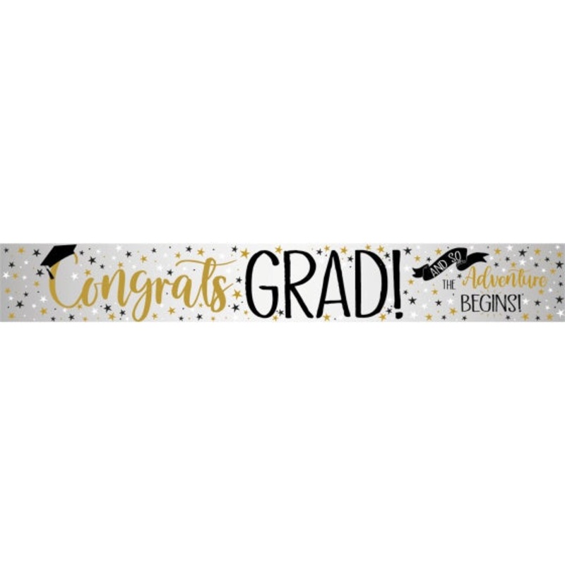 Graduation Foil Banner
