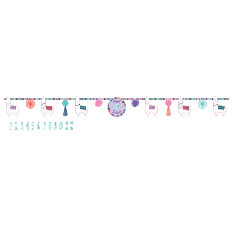 Llama Add-an-age Banner kit