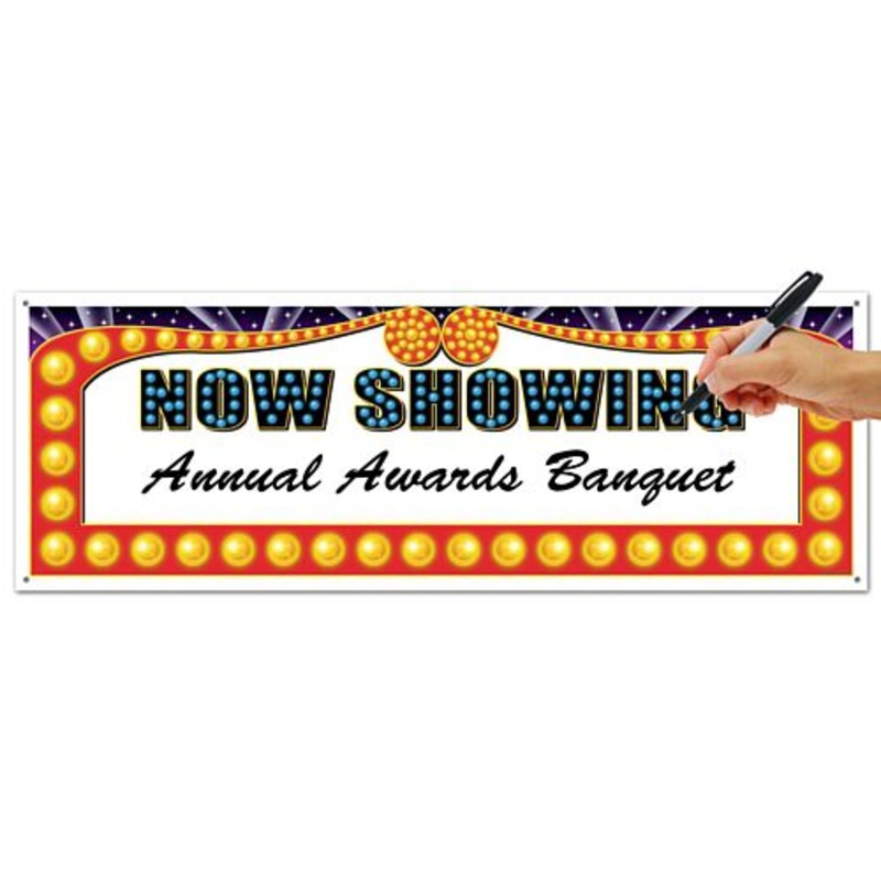 Now Showing Sign Banner - 1.52m