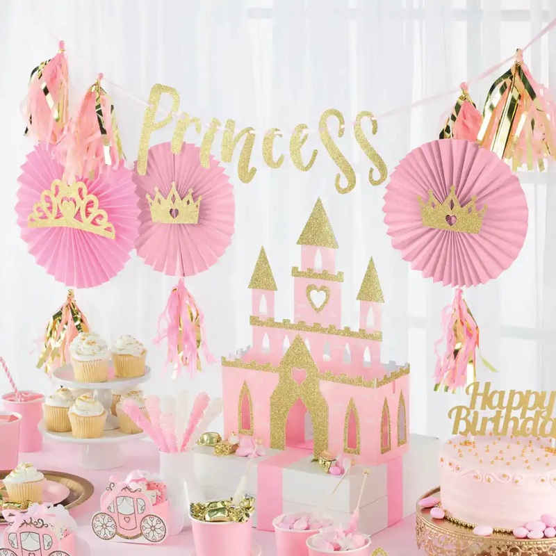 Princess Tassel Party Banner