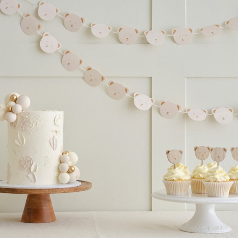 Teddy Bear Garland 3m Each