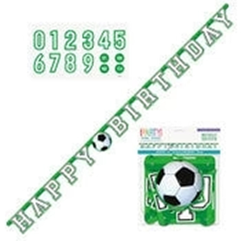 3D SOCCER JOINTED BANNER 7ft
