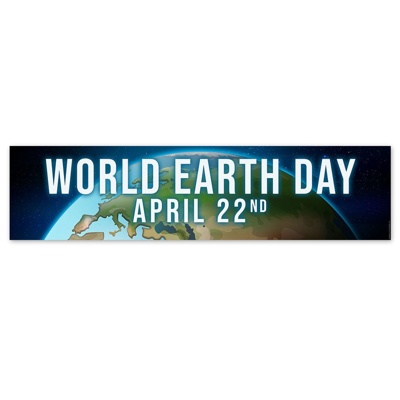 Earth Day Banner - 1.2m