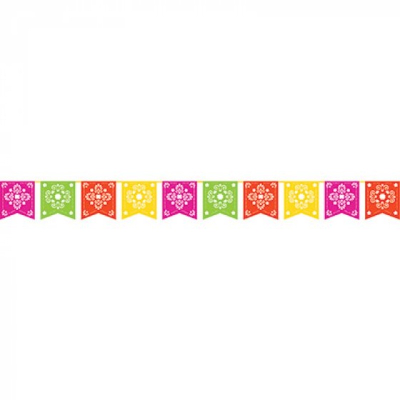 Fiesta Flag Banner 25cm x 2.7m