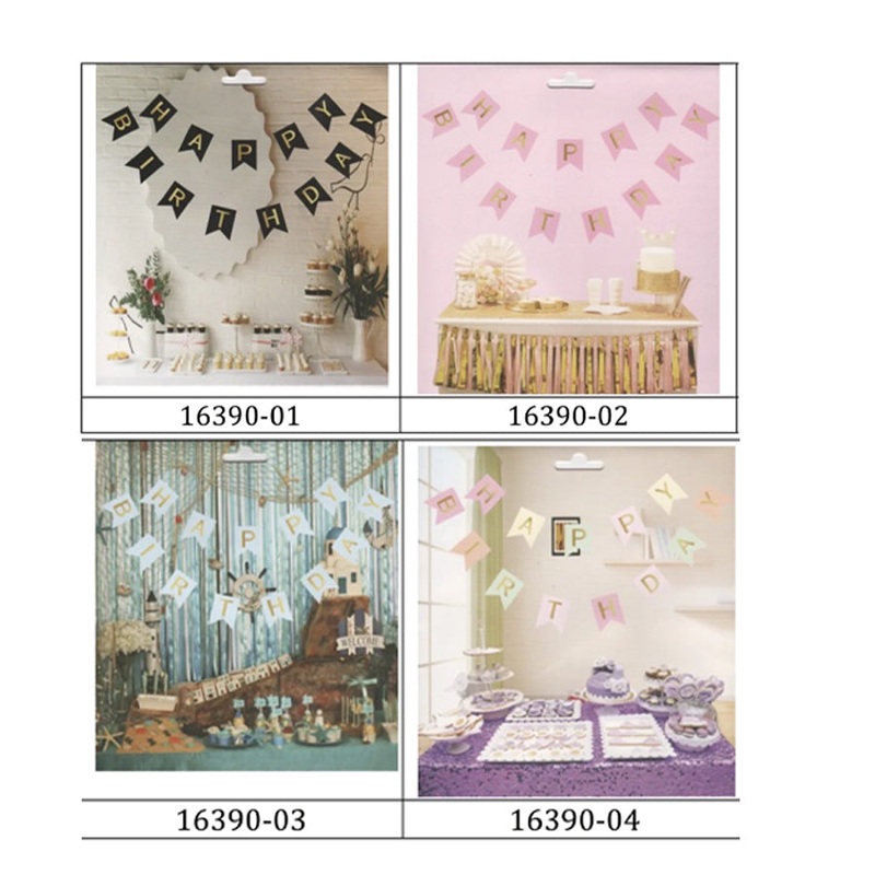 Happy Birthday Banner (Pink)