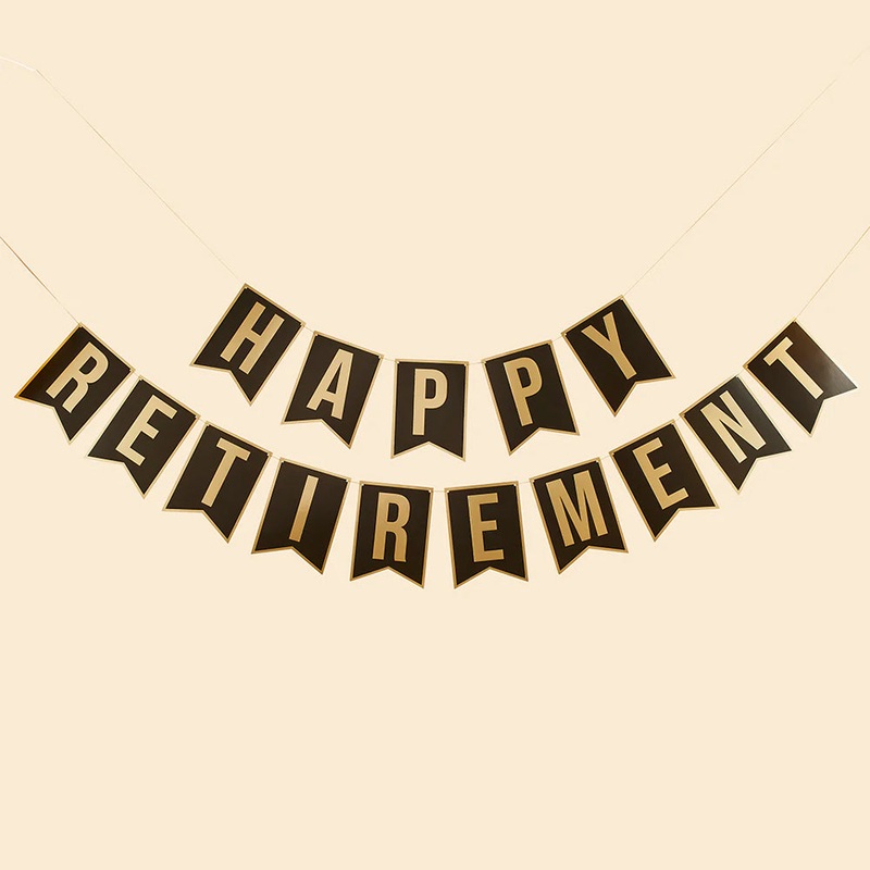 Happy Retirement Banner - 2m