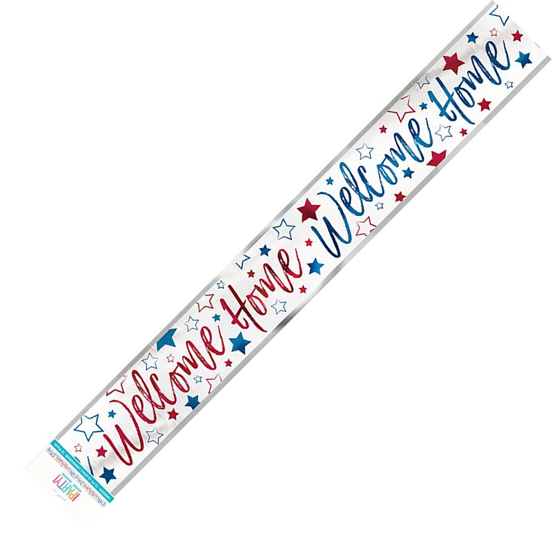 Welcome Home Foil Banner 3.65m
