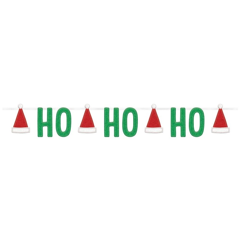 Banner Ho Ho Ho Felt