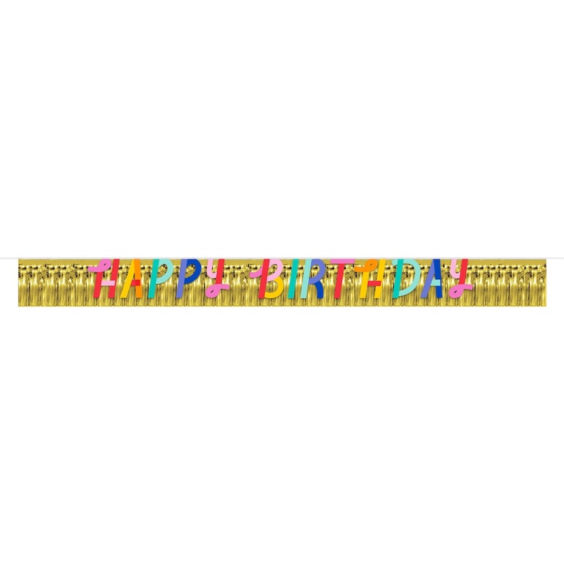 Birthday Confetti Banner