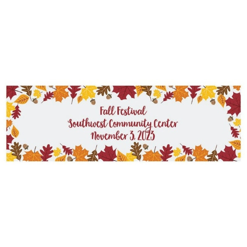 Fall Custom Banner - Medium
